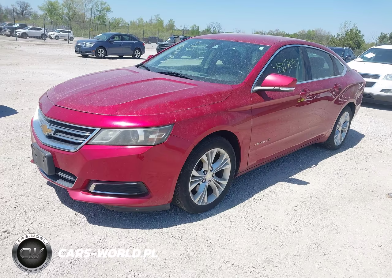2014 Chevrolet Impala Lt Eco VIN:2G1135SR1E9205482 - 2