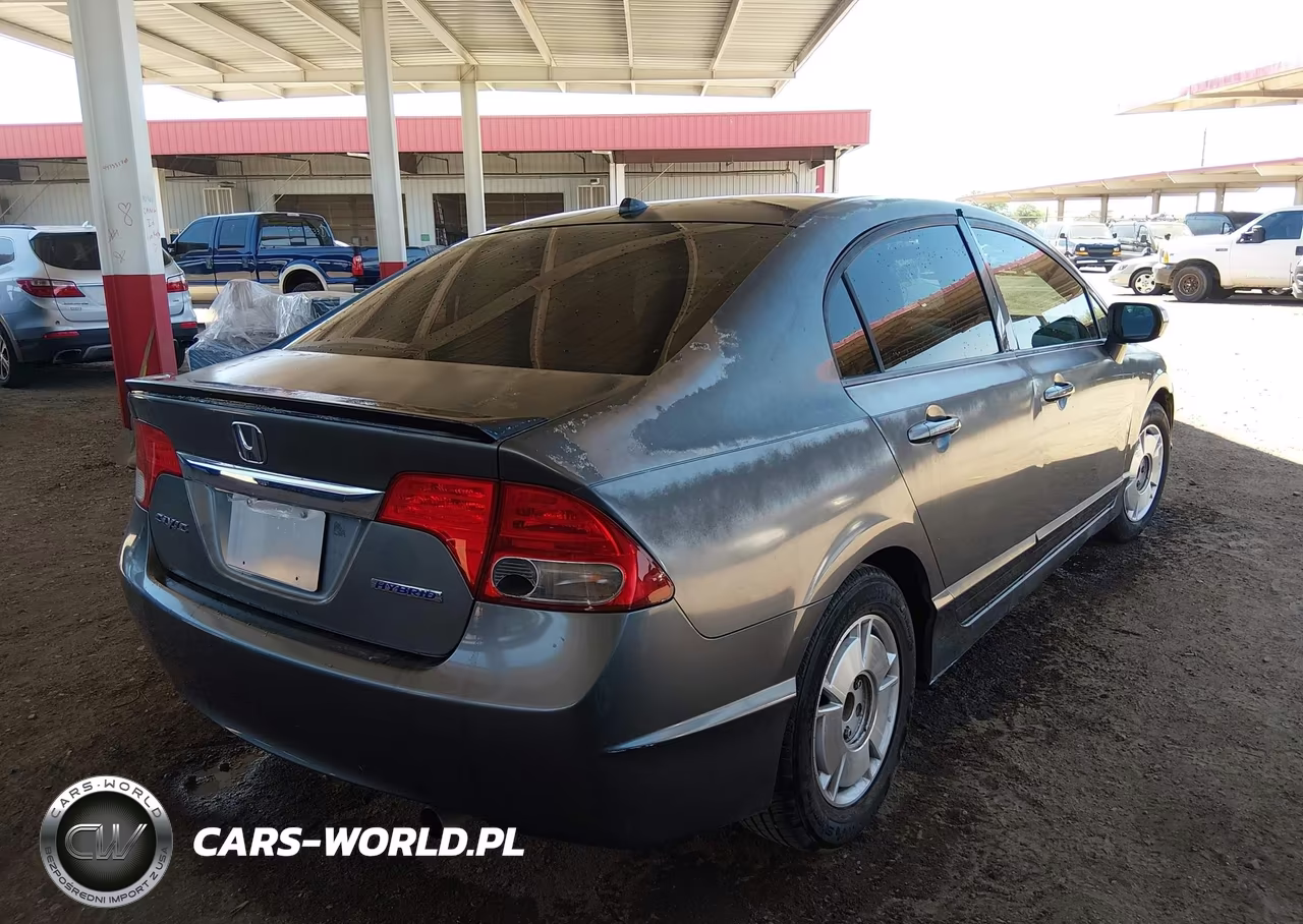 2010 Honda Civic Hybrid VIN:JHMFA3F21AS007450 - 4