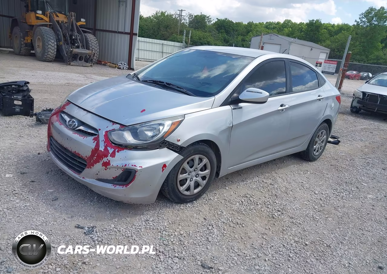 2014 Hyundai Accent Gls VIN:KMHCT4AE4EU607732 - 2