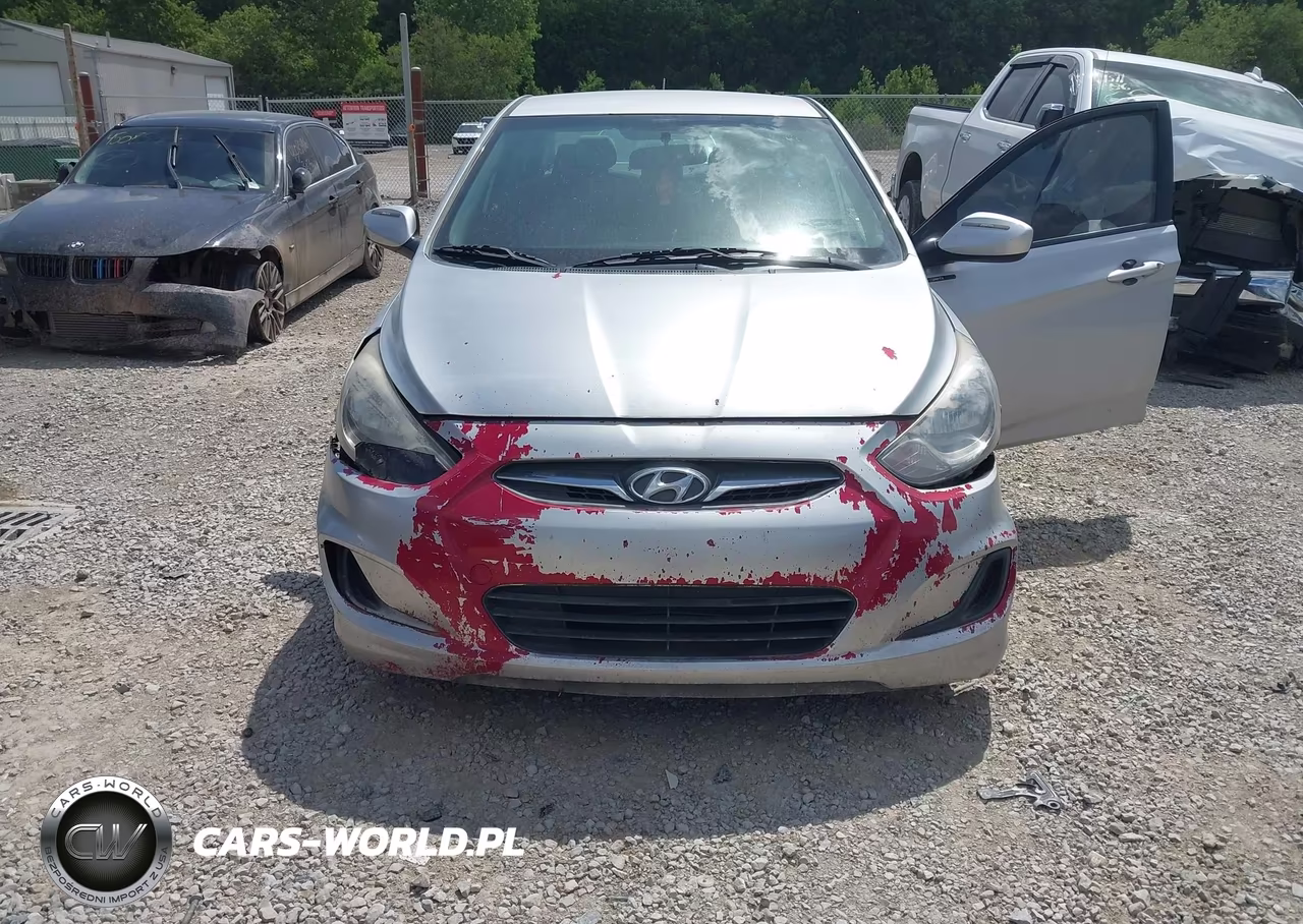 2014 Hyundai Accent Gls VIN:KMHCT4AE4EU607732 - 6