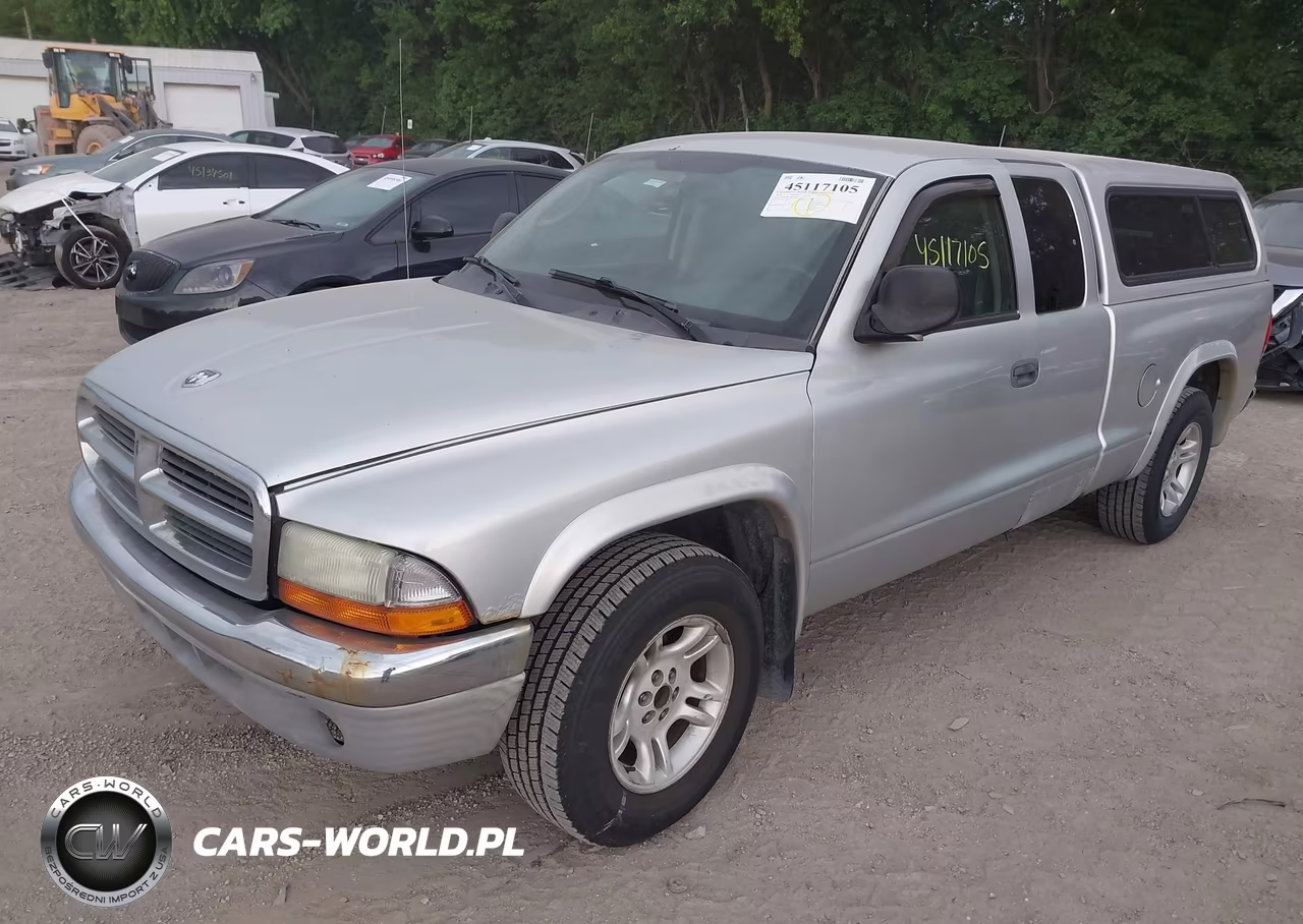 2004 Dodge Dakota Slt VIN:1D7GL42N44S558293 - 2