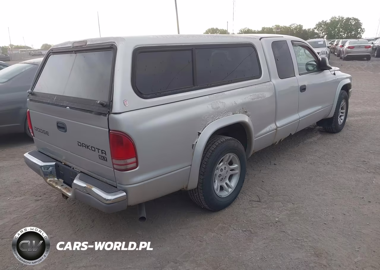 2004 Dodge Dakota Slt VIN:1D7GL42N44S558293 - 4