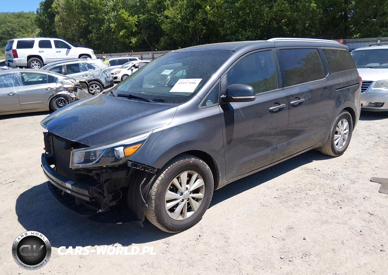 2017 Kia Sedona Lx VIN:KNDMB5C16H6315410 - 2