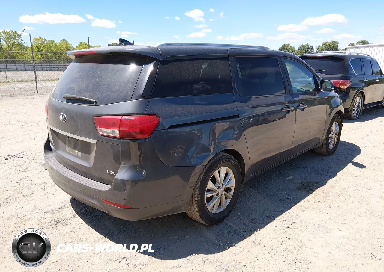 2017 Kia Sedona Lx VIN:KNDMB5C16H6315410 - 4