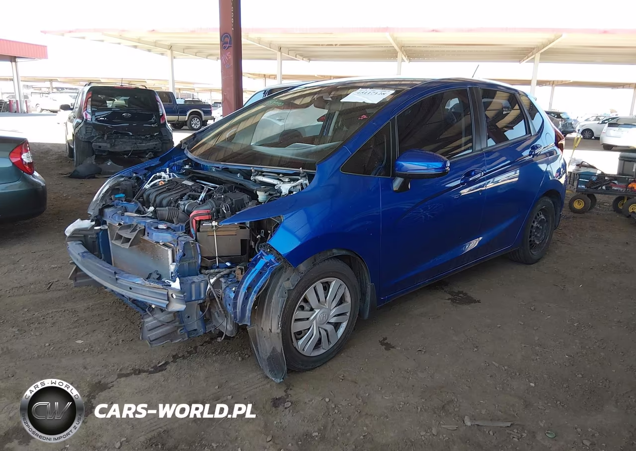 2016 Honda Fit Lx VIN:JHMGK5H53GS009486 - 2