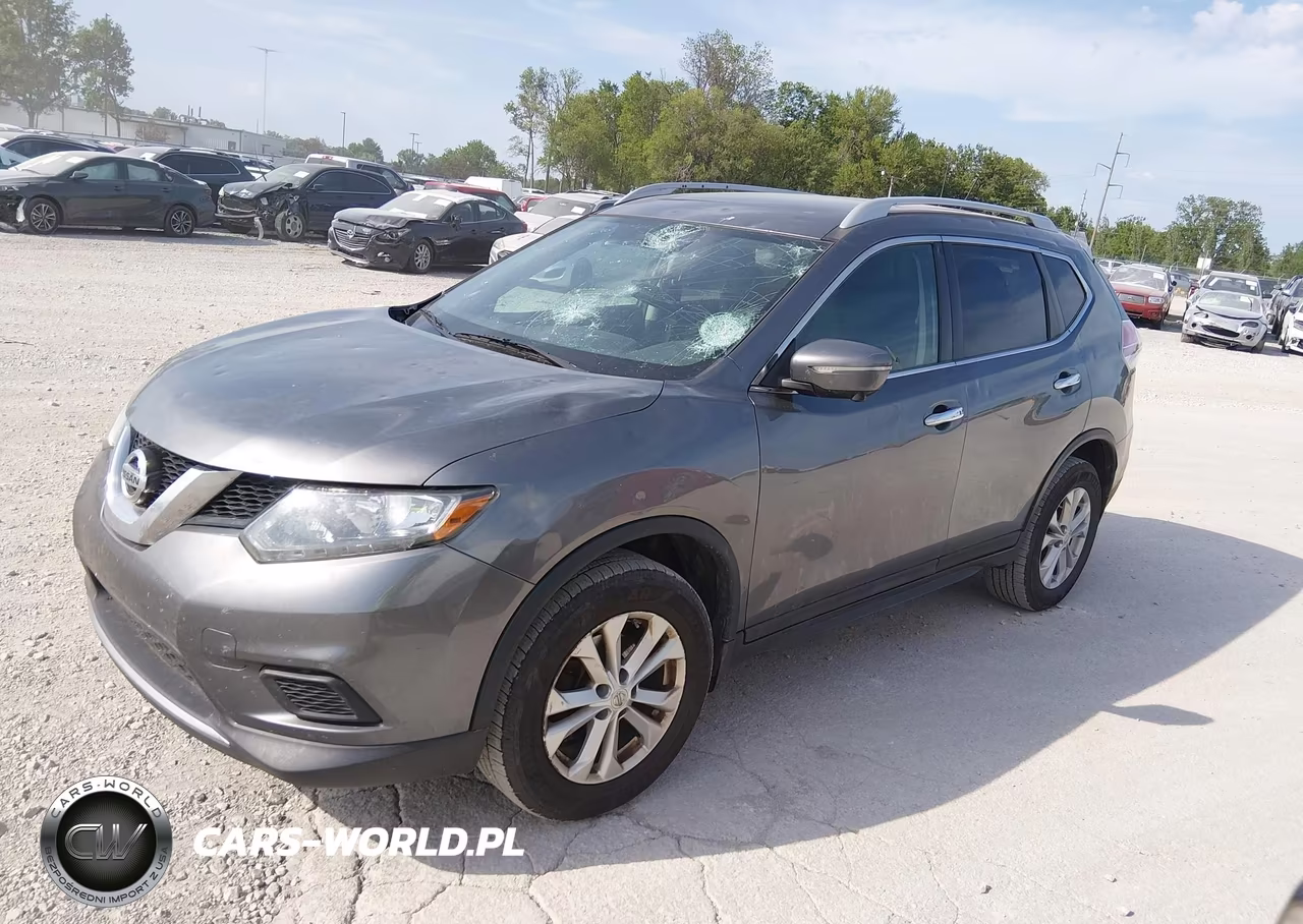 2015 Nissan Rogue Sv VIN:5N1AT2MV1FC843379 - 2