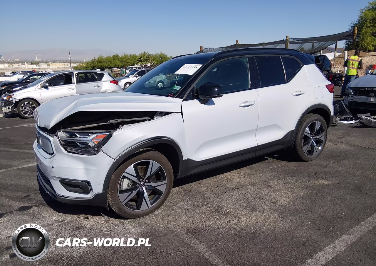 2022 Volvo Xc40 Recharge Pure Electric P8 Twin Plus VIN:YV4ED3UR8N2735130 - 2