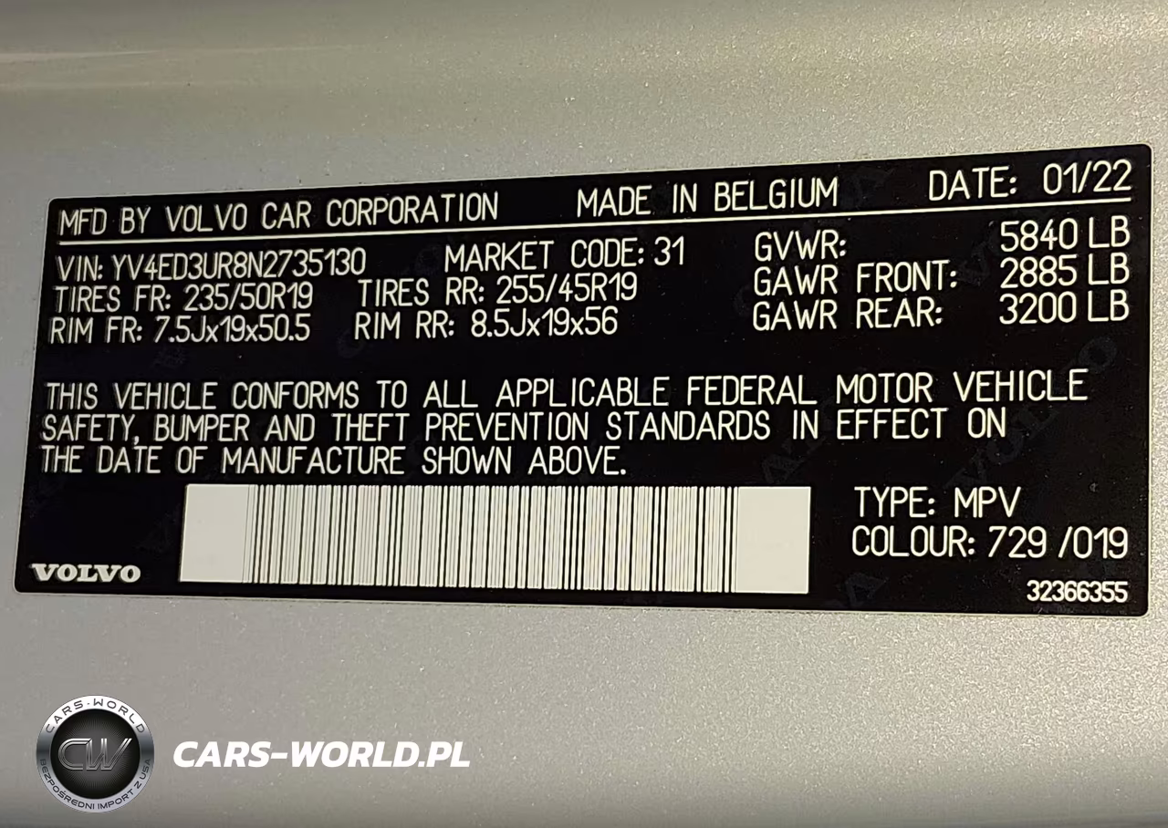2022 Volvo Xc40 Recharge Pure Electric P8 Twin Plus VIN:YV4ED3UR8N2735130 - 9