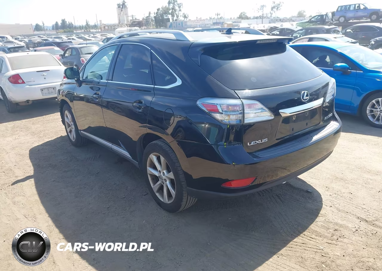 2010 Lexus Rx 350 VIN:2T2BK1BA5AC020696 - 3