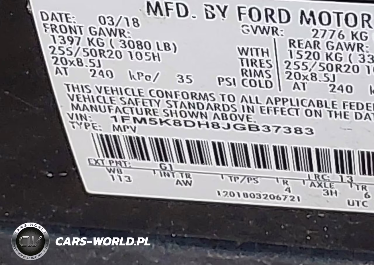 2018 Ford Explorer Xlt VIN:1FM5K8DH8JGB37383 - 9