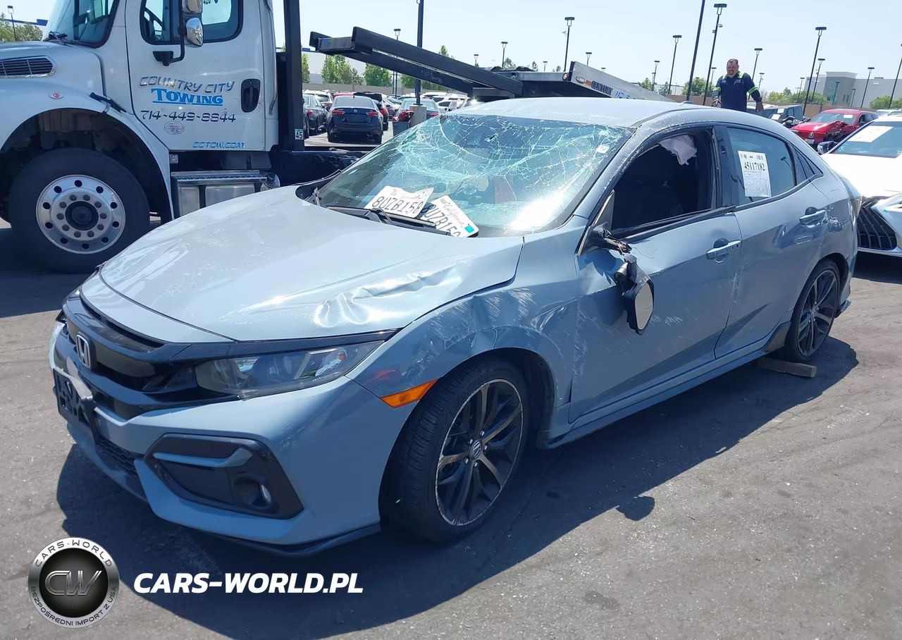 2021 Honda Civic Sport VIN:SHHFK7H45MU410657 - 2