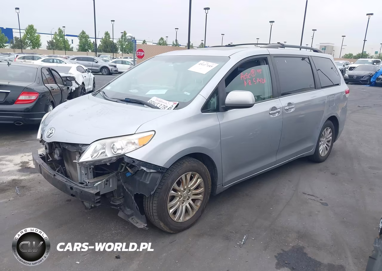 2014 Toyota Sienna Xle V6 8 Passenger VIN:5TDYK3DC8ES516887 - 2