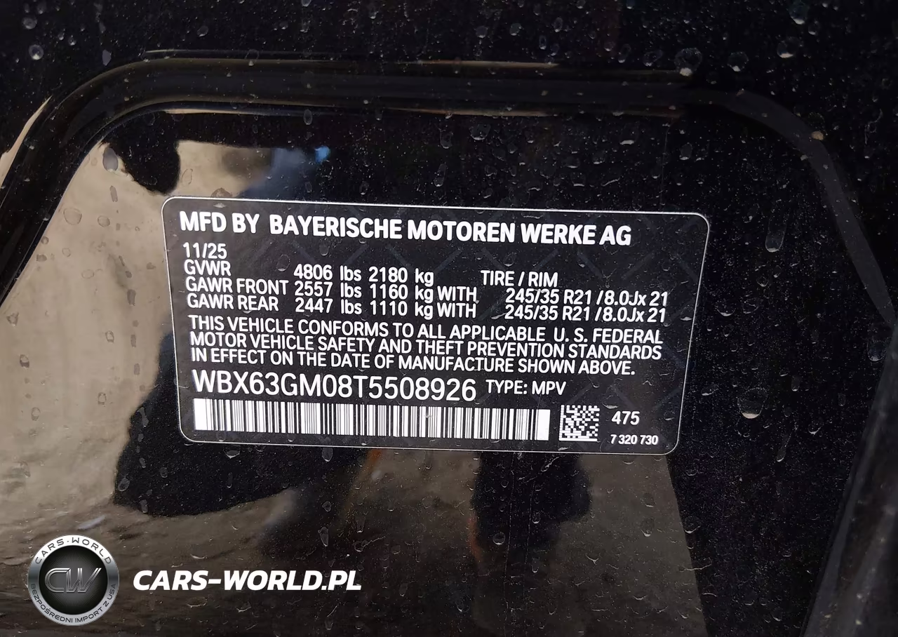 2026 BMW X2 xDrive28I VIN:WBX63GM08T5508926 - 9