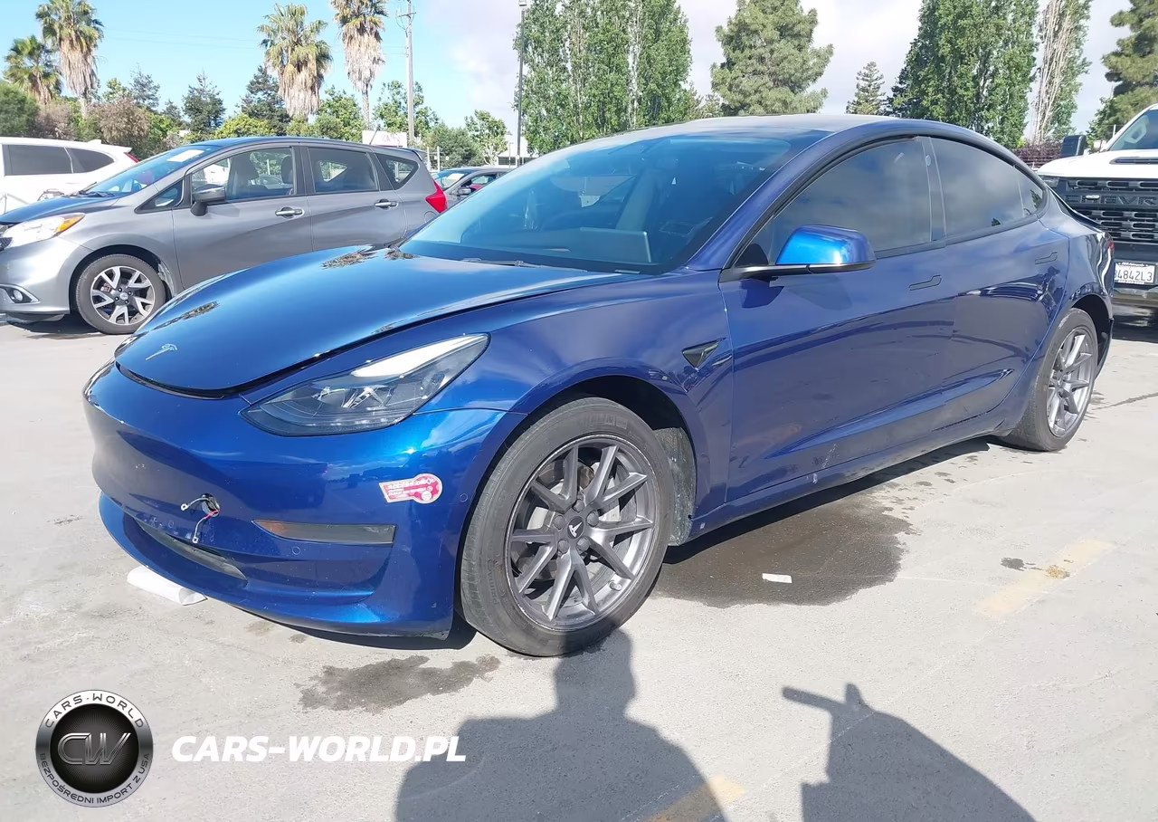 2022 Tesla Model 3 Rear-Wheel Drive VIN:5YJ3E1EA2NF314585 - 2