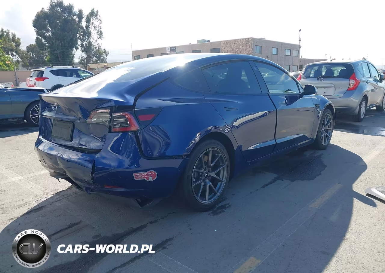 2022 Tesla Model 3 Rear-Wheel Drive VIN:5YJ3E1EA2NF314585 - 4