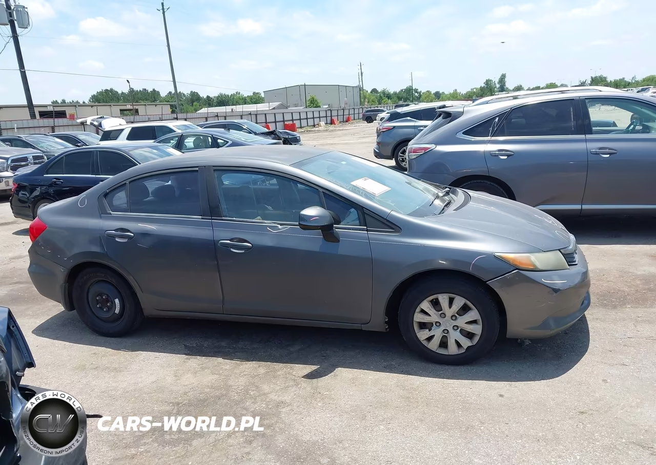2012 Honda Civic Lx VIN:2HGFB2F55CH561525 - 13