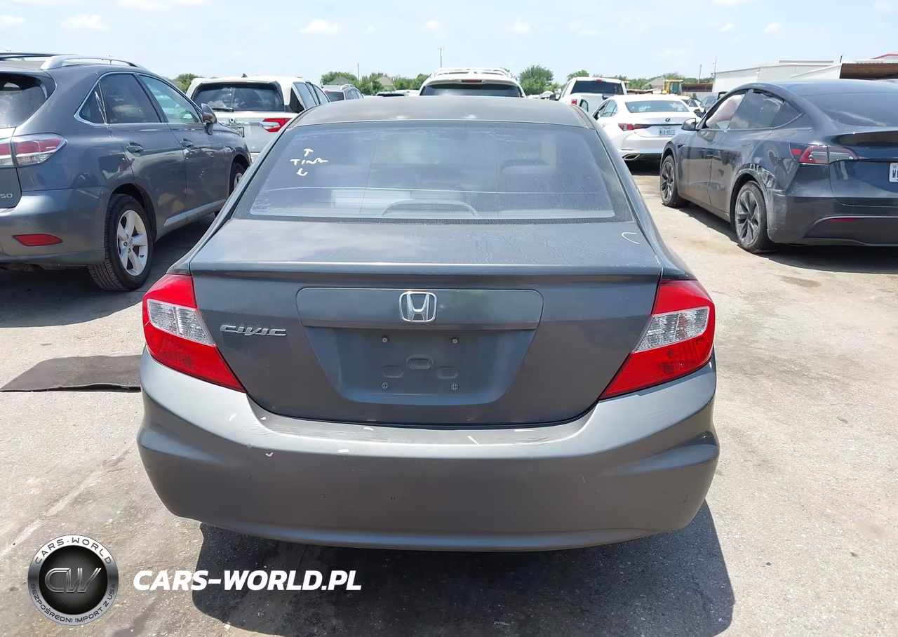 2012 Honda Civic Lx VIN:2HGFB2F55CH561525 - 16