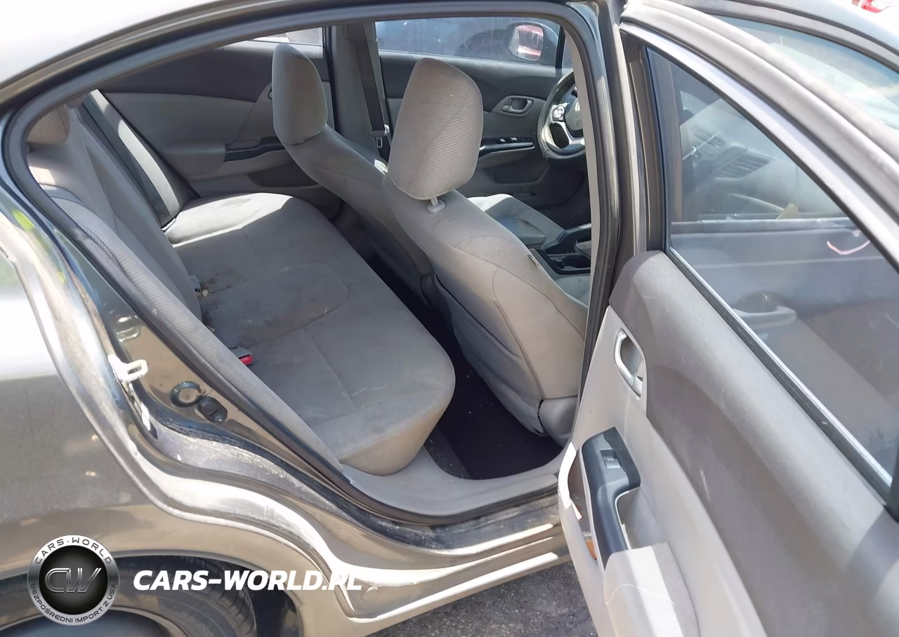 2012 Honda Civic Lx VIN:2HGFB2F55CH561525 - 8