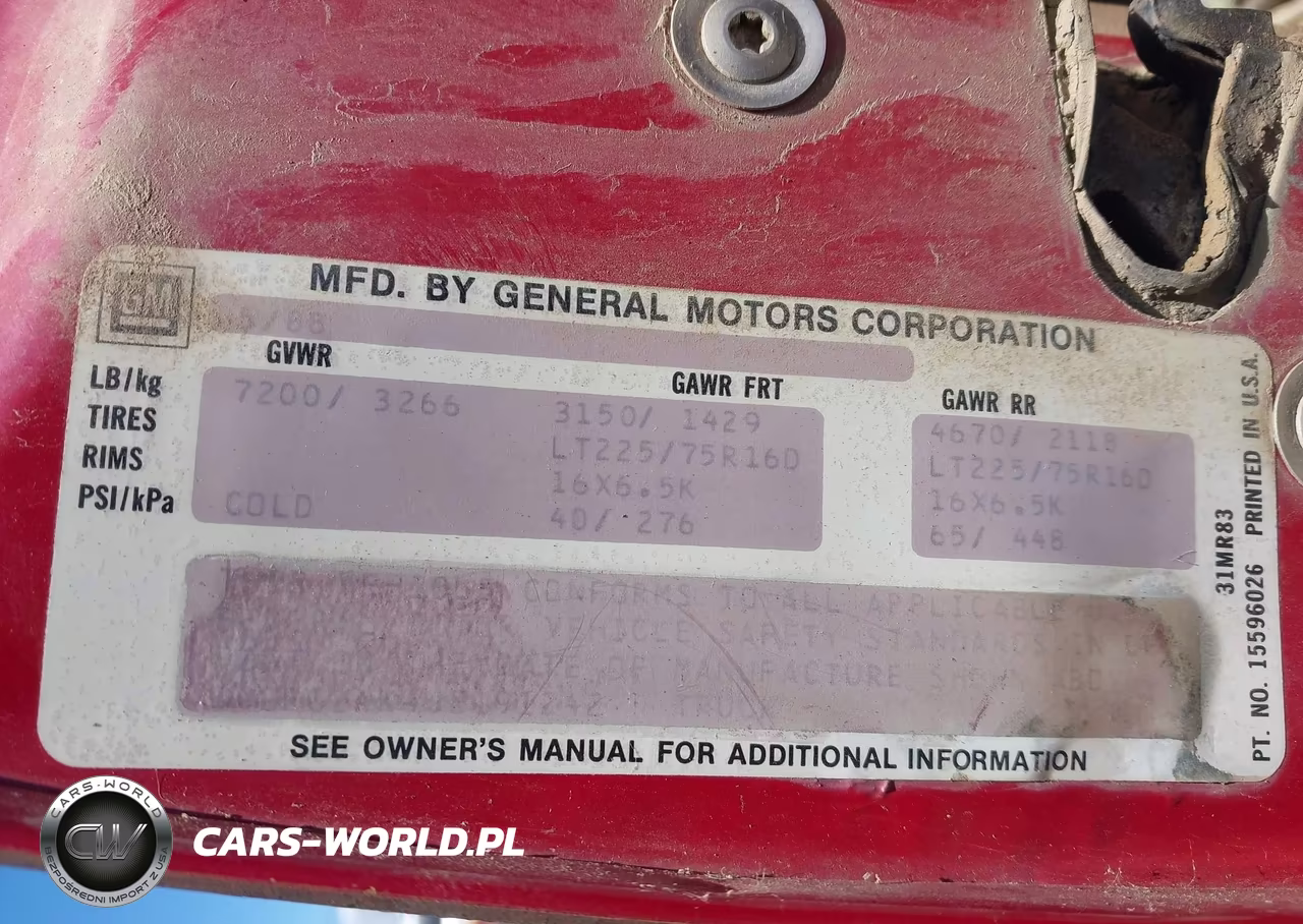 1988 Chevrolet Gmt-400 C2500 VIN:1GCFC24K4JE191242 - 9