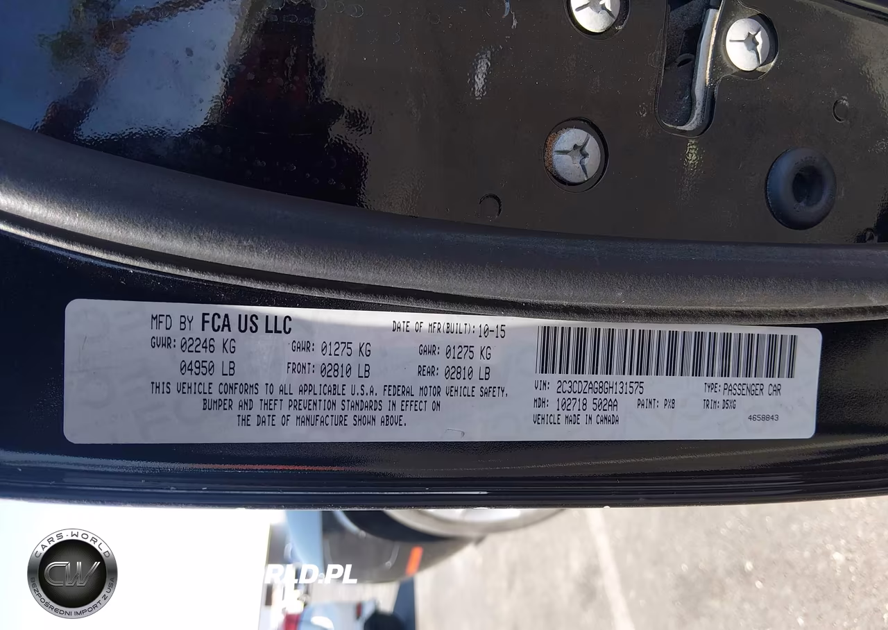 2016 Dodge Challenger Sxt VIN:2C3CDZAG8GH131575 - 9