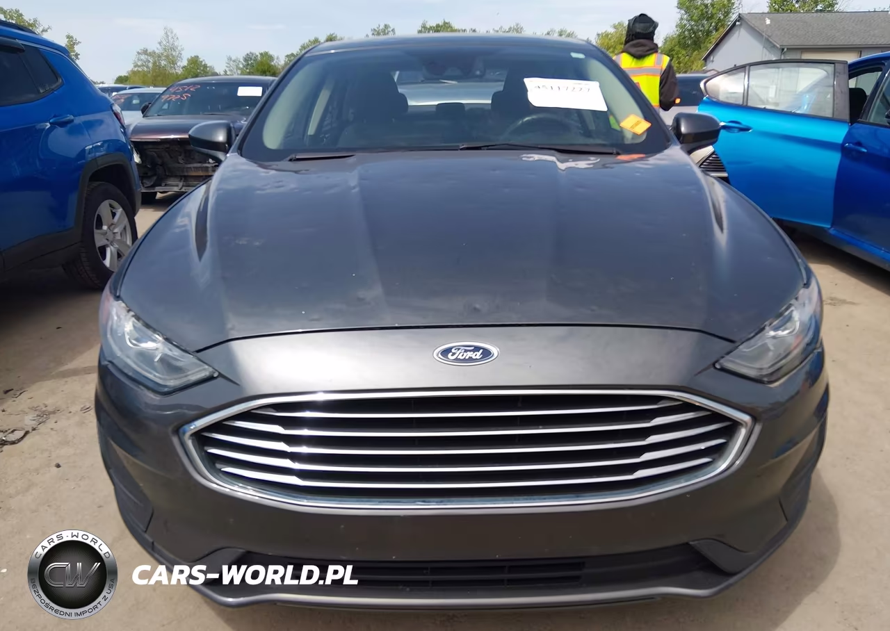 2019 Ford Fusion Hybrid Se VIN:3FA6P0LU5KR165667 - 12