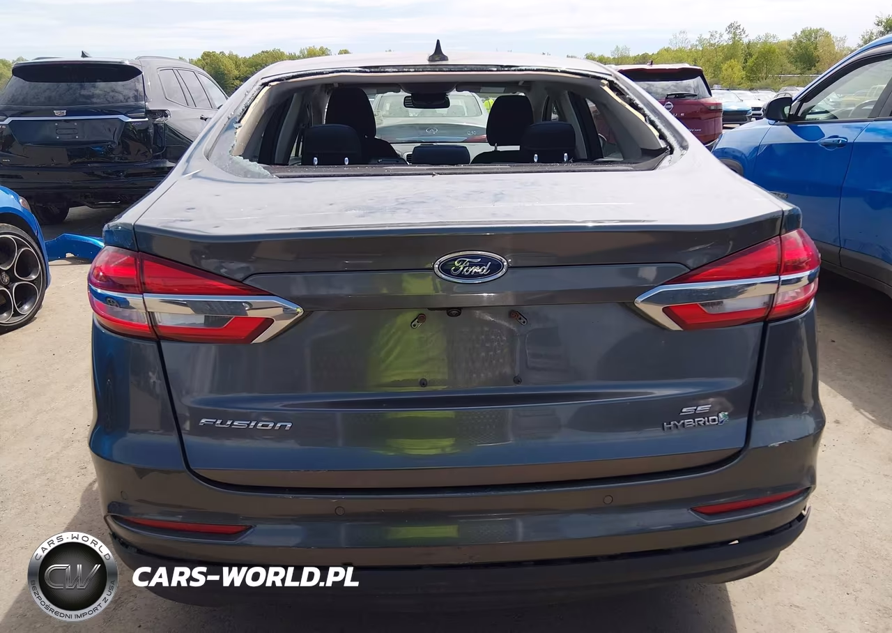 2019 Ford Fusion Hybrid Se VIN:3FA6P0LU5KR165667 - 16