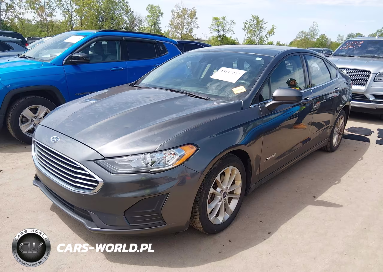 2019 Ford Fusion Hybrid Se VIN:3FA6P0LU5KR165667 - 2