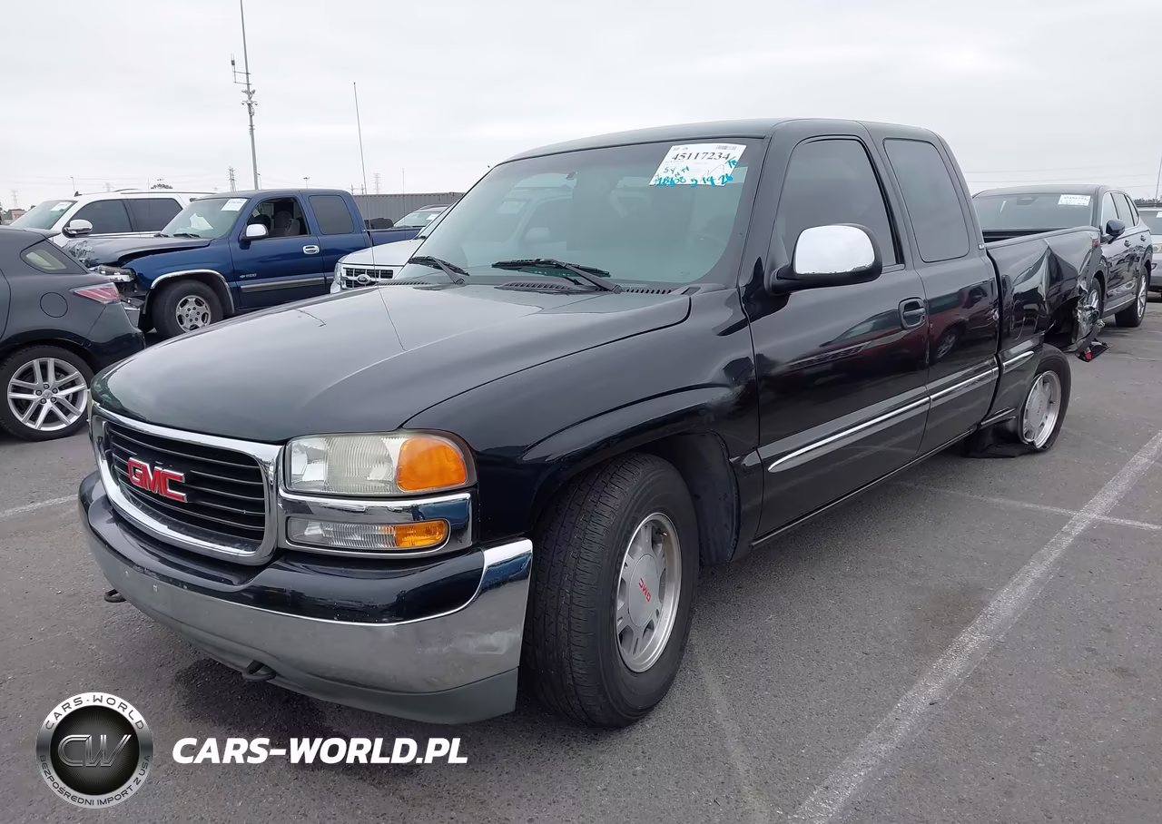 2000 GMC Sierra 1500 Sle VIN:1GTEC19V1YZ246774 - 2