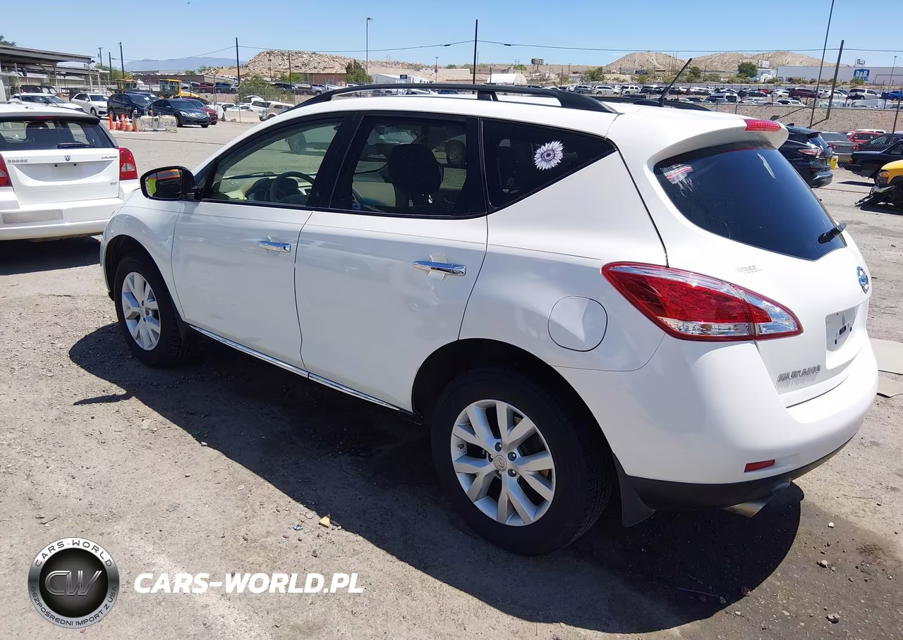2014 Nissan Murano Sv VIN:JN8AZ1MU1EW418279 - 3