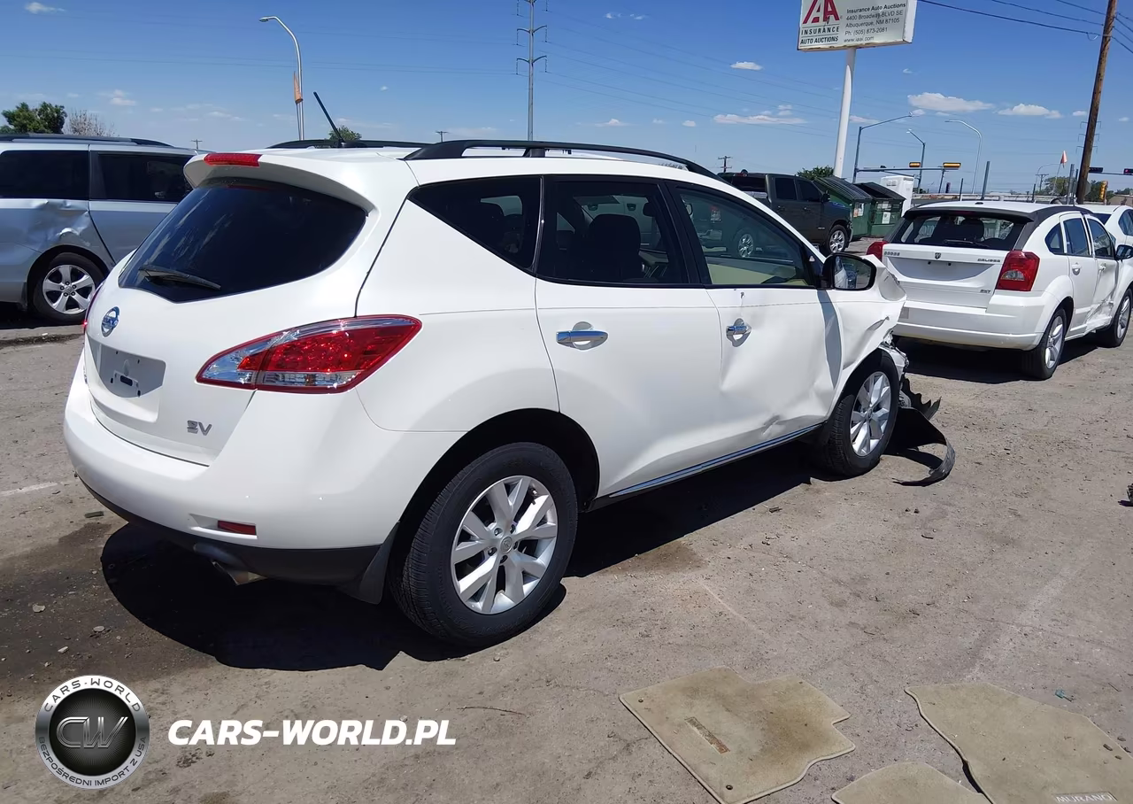 2014 Nissan Murano Sv VIN:JN8AZ1MU1EW418279 - 4