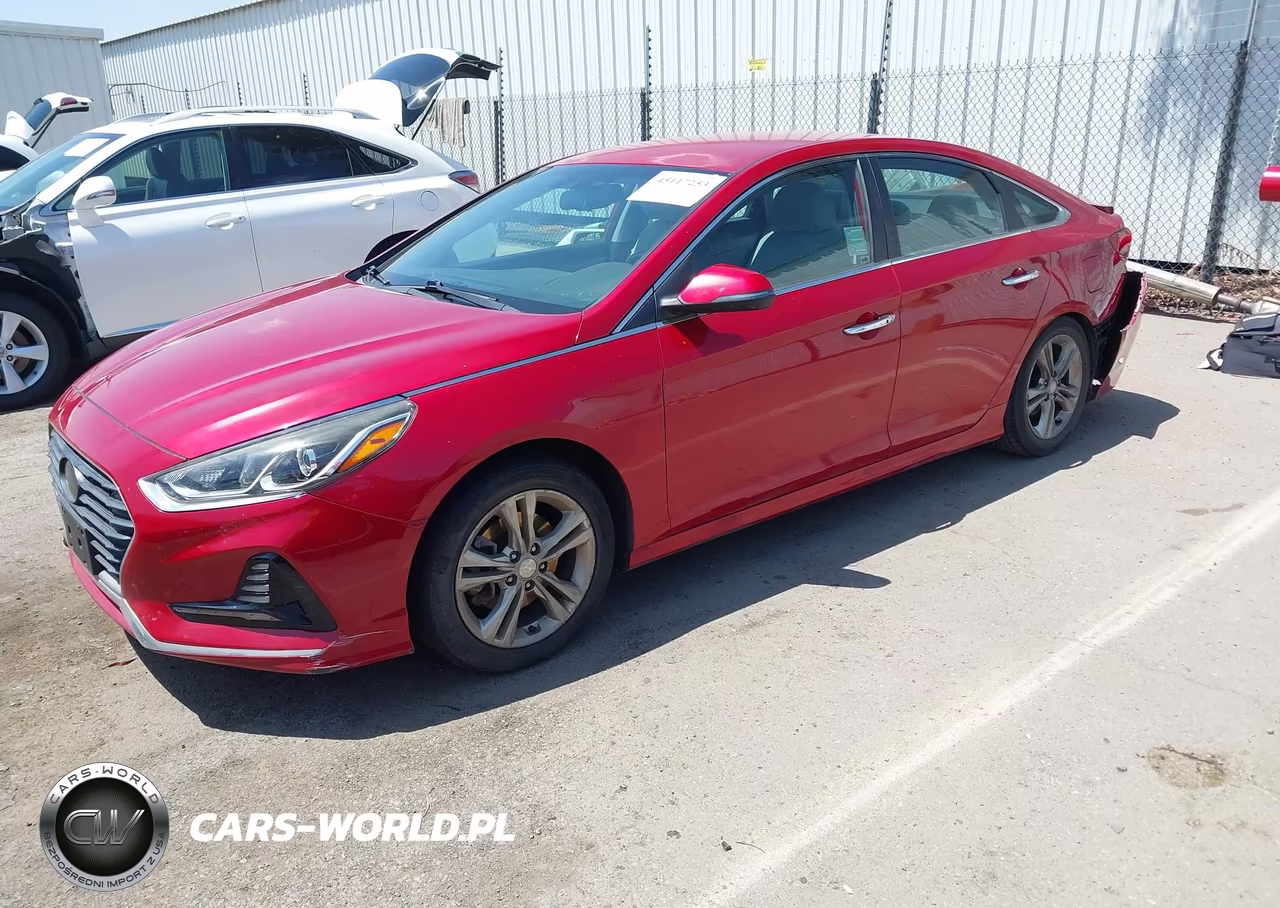 2018 Hyundai Sonata Sel VIN:5NPE34AF8JH603998 - 2