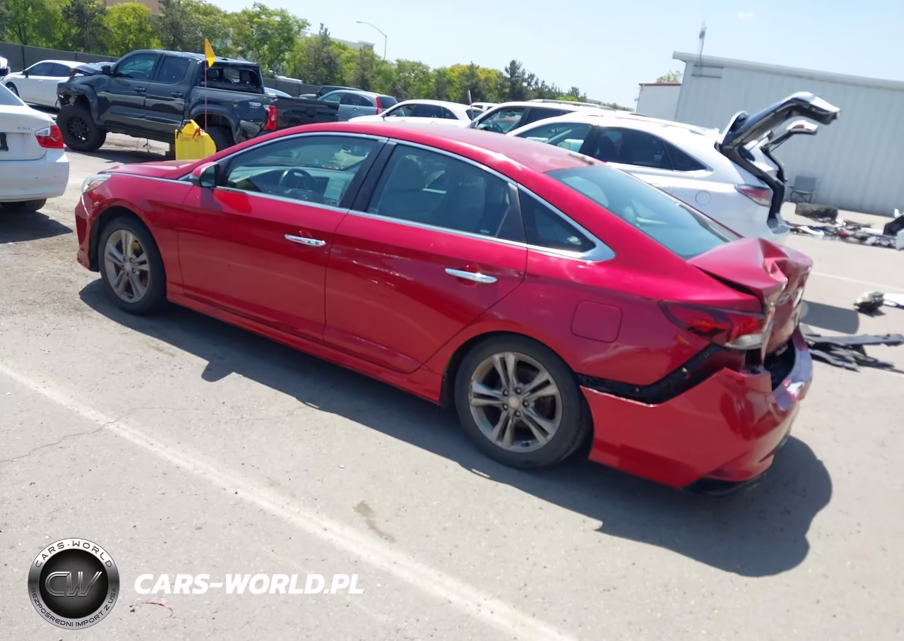 2018 Hyundai Sonata Sel VIN:5NPE34AF8JH603998 - 3