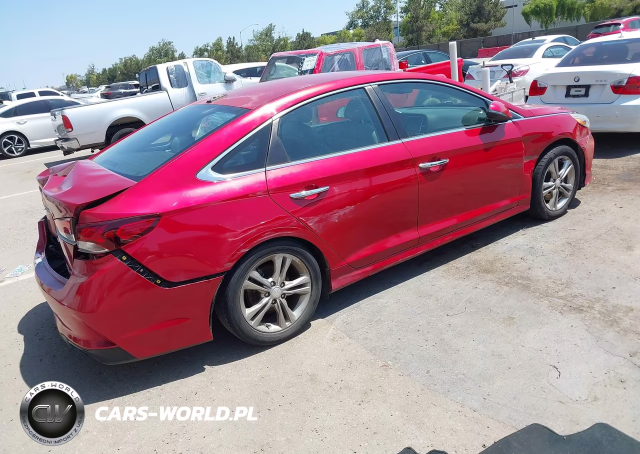 2018 Hyundai Sonata Sel VIN:5NPE34AF8JH603998 - 4