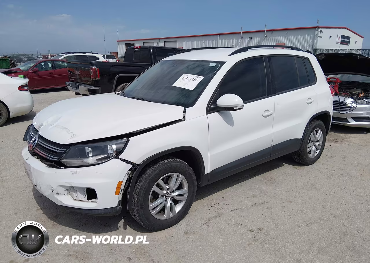 2016 Volkswagen Tiguan S VIN:WVGBV7AX2GW583494 - 2