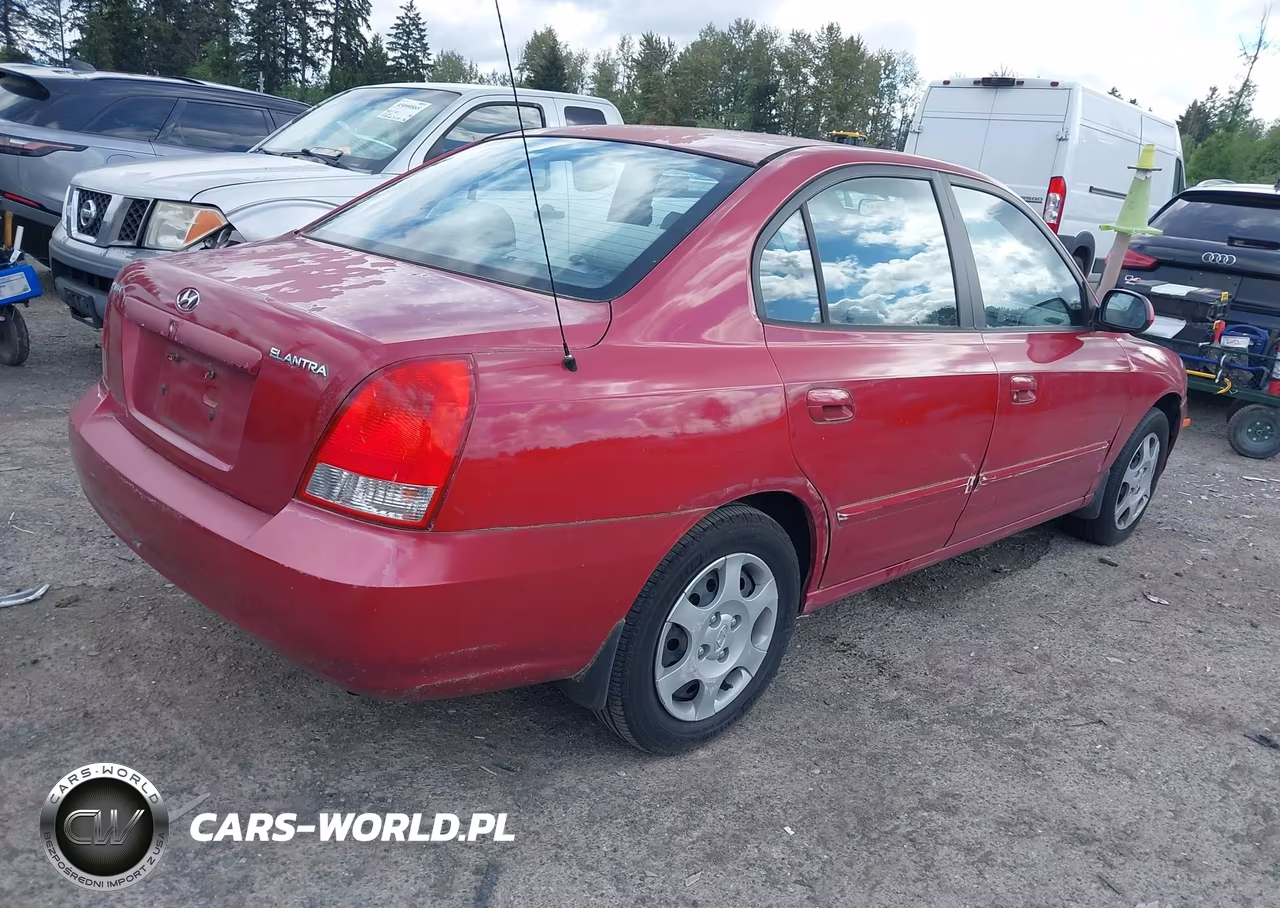 2003 Hyundai Elantra Gls-Gt VIN:KMHDN45D13U706019 - 4