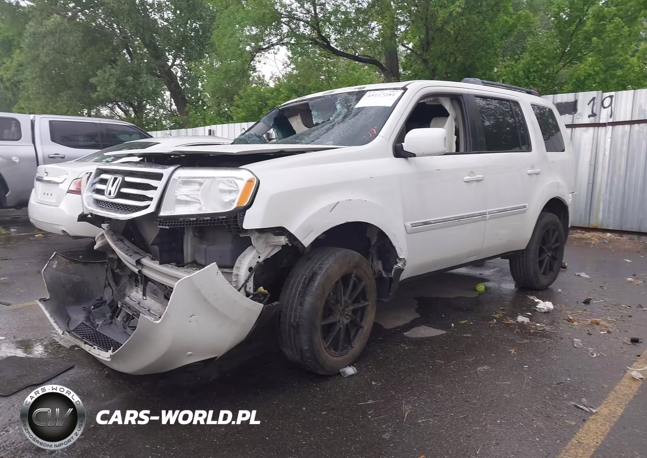 2014 Honda Pilot Touring VIN:5FNYF4H91EB041595 - 2