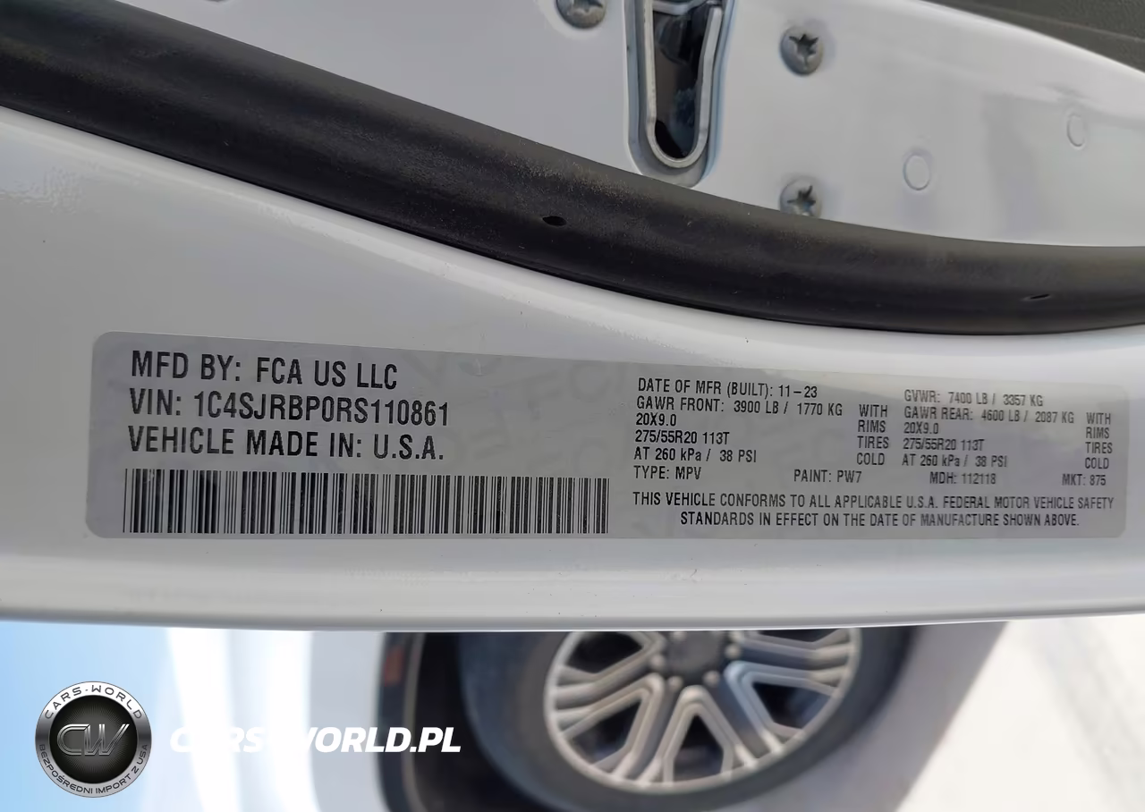 2024 Jeep Wagoneer L Series Ii VIN:1C4SJRBP0RS110861 - 9
