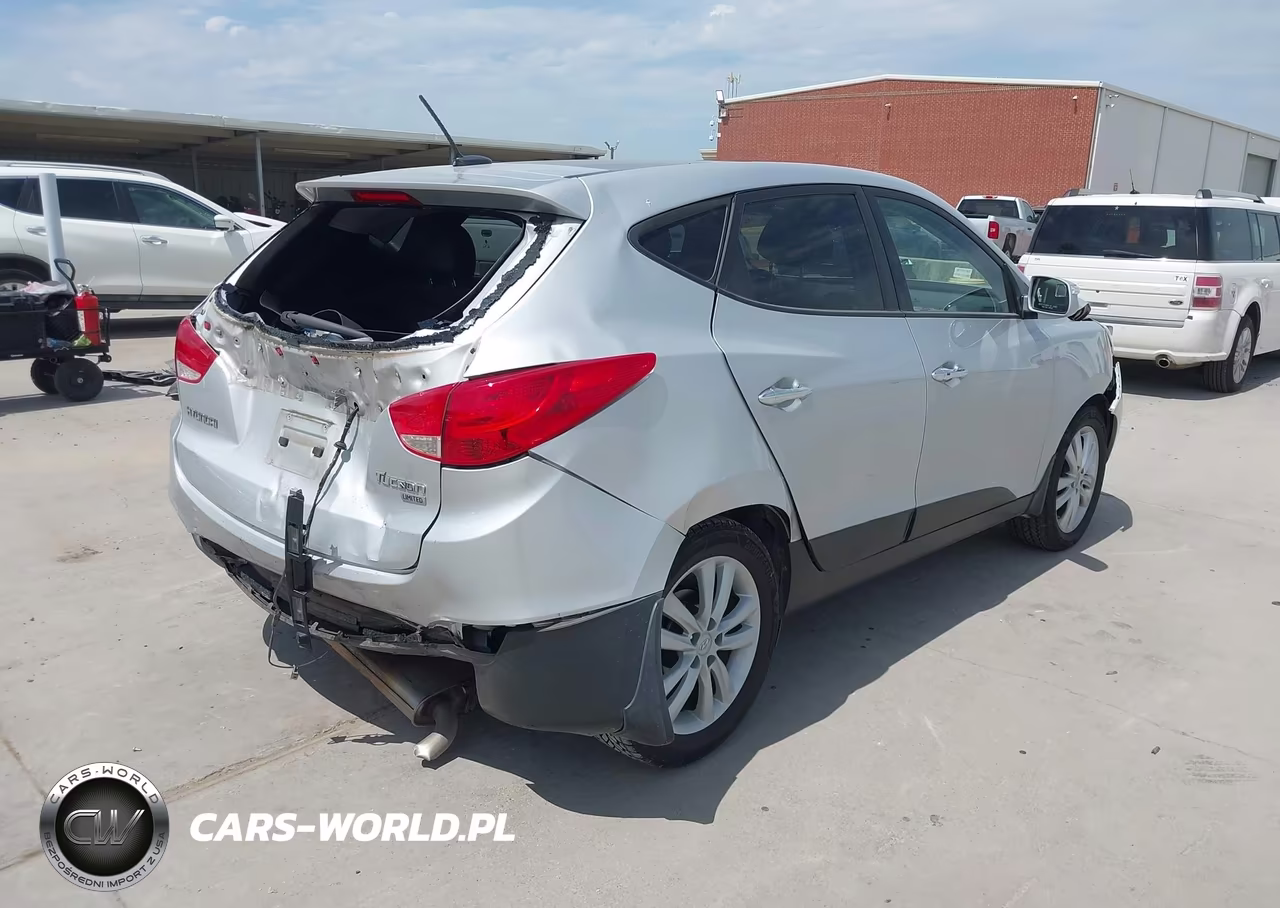 2013 Hyundai Tucson Limited VIN:KM8JU3AC3DU783215 - 4