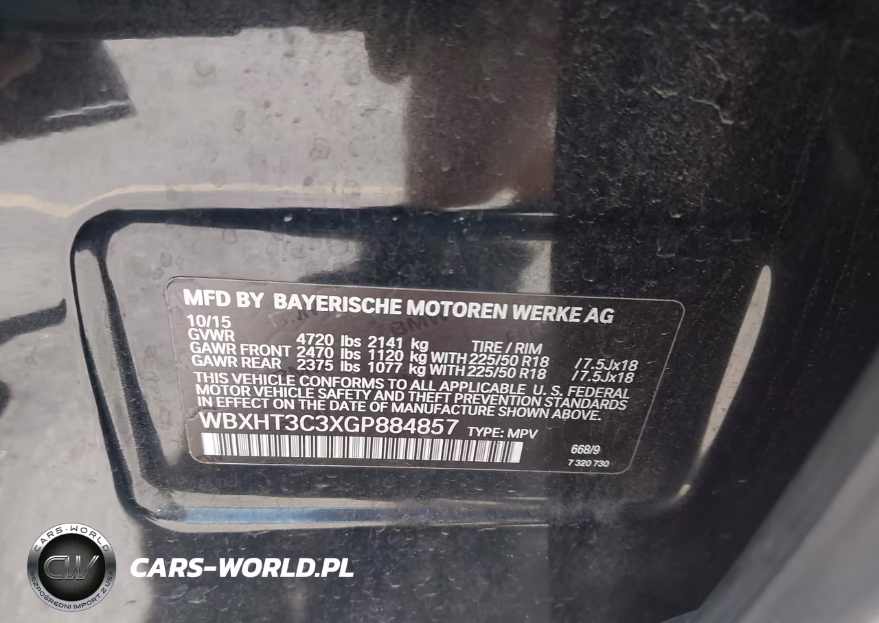 2016 BMW X1 xDrive28I VIN:WBXHT3C3XGP884857 - 9