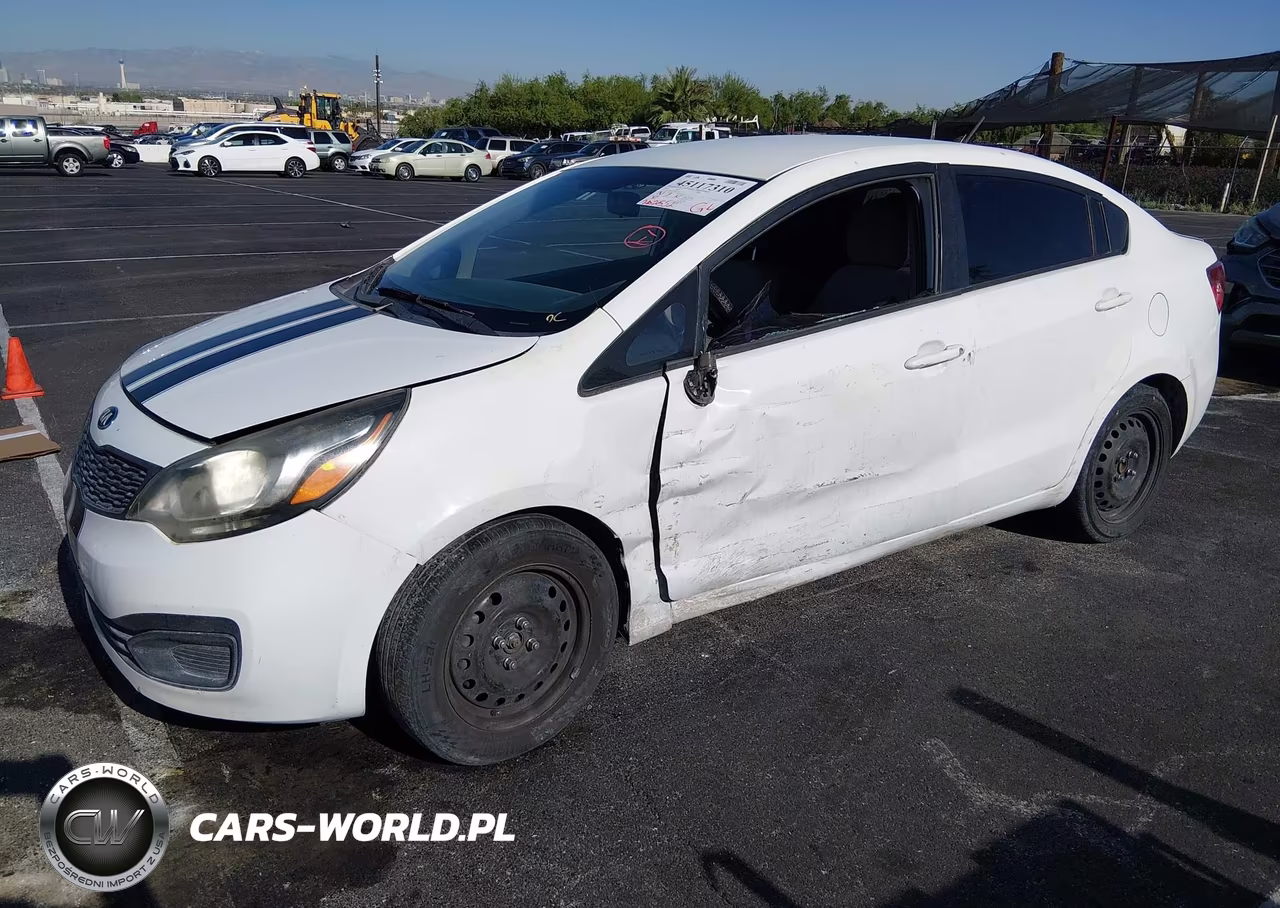 2013 Kia Rio Lx VIN:KNADM4A30D6257049 - 2