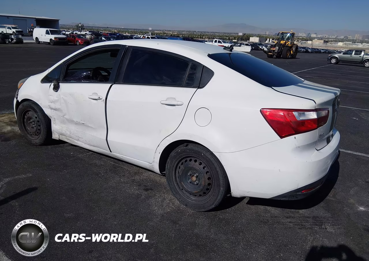 2013 Kia Rio Lx VIN:KNADM4A30D6257049 - 3