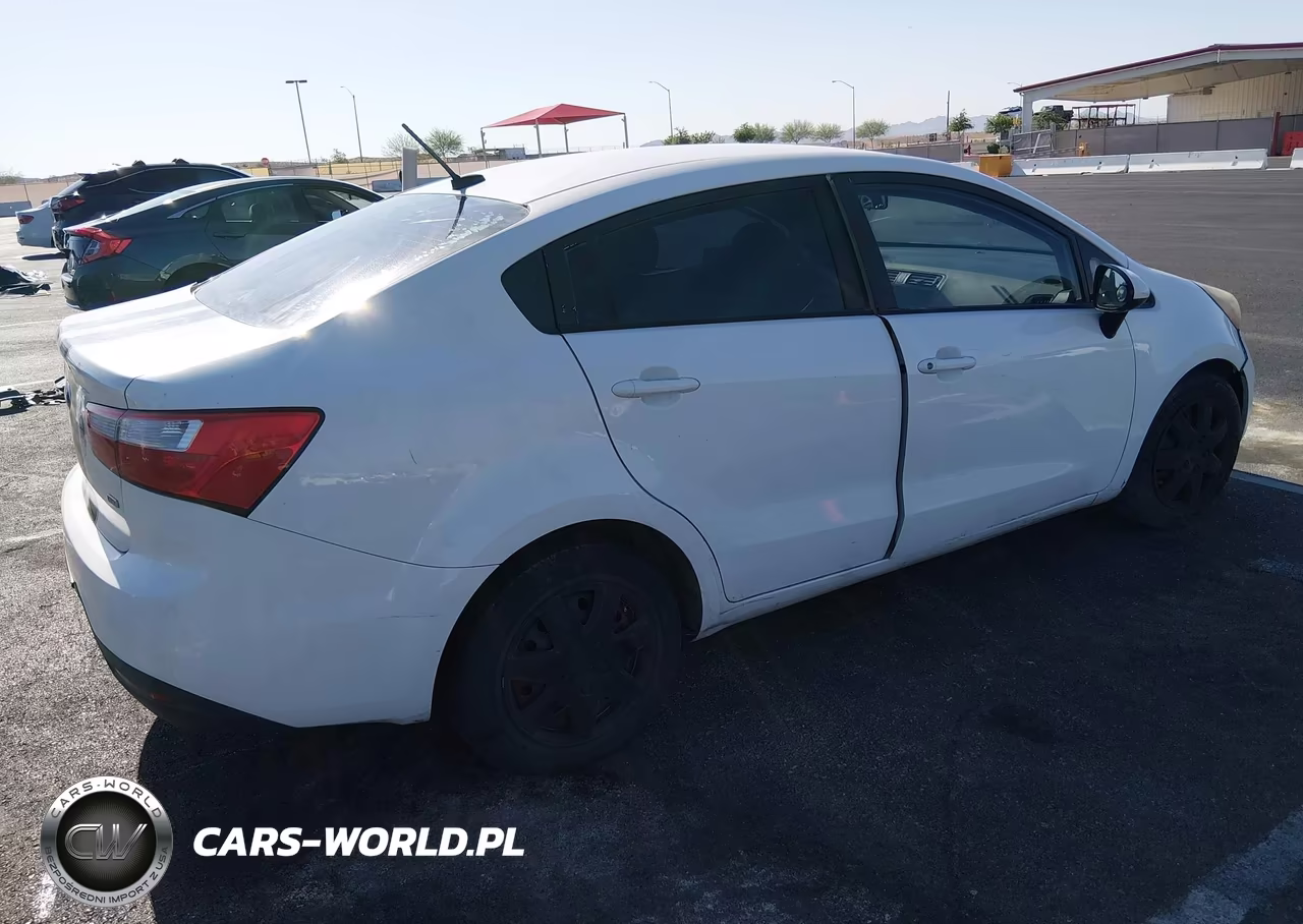 2013 Kia Rio Lx VIN:KNADM4A30D6257049 - 4
