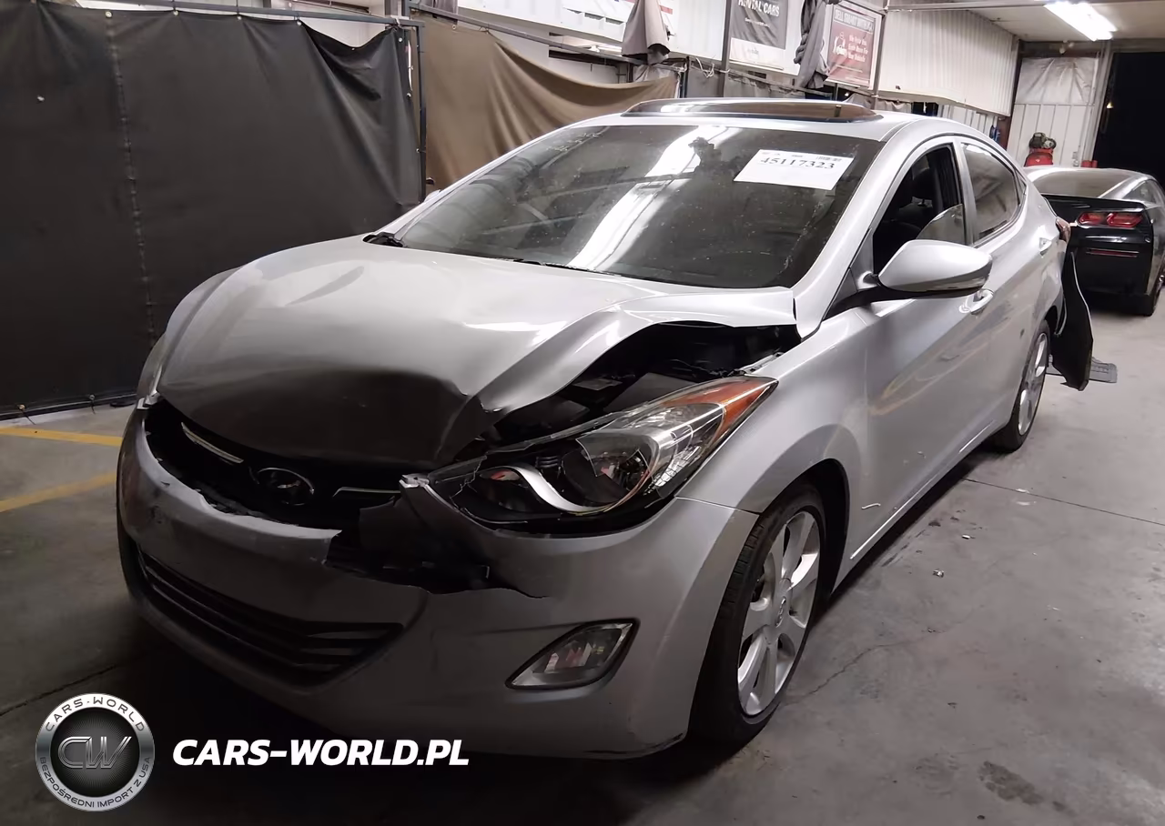 2013 Hyundai Elantra Limited VIN:5NPDH4AE7DH256155 - 2
