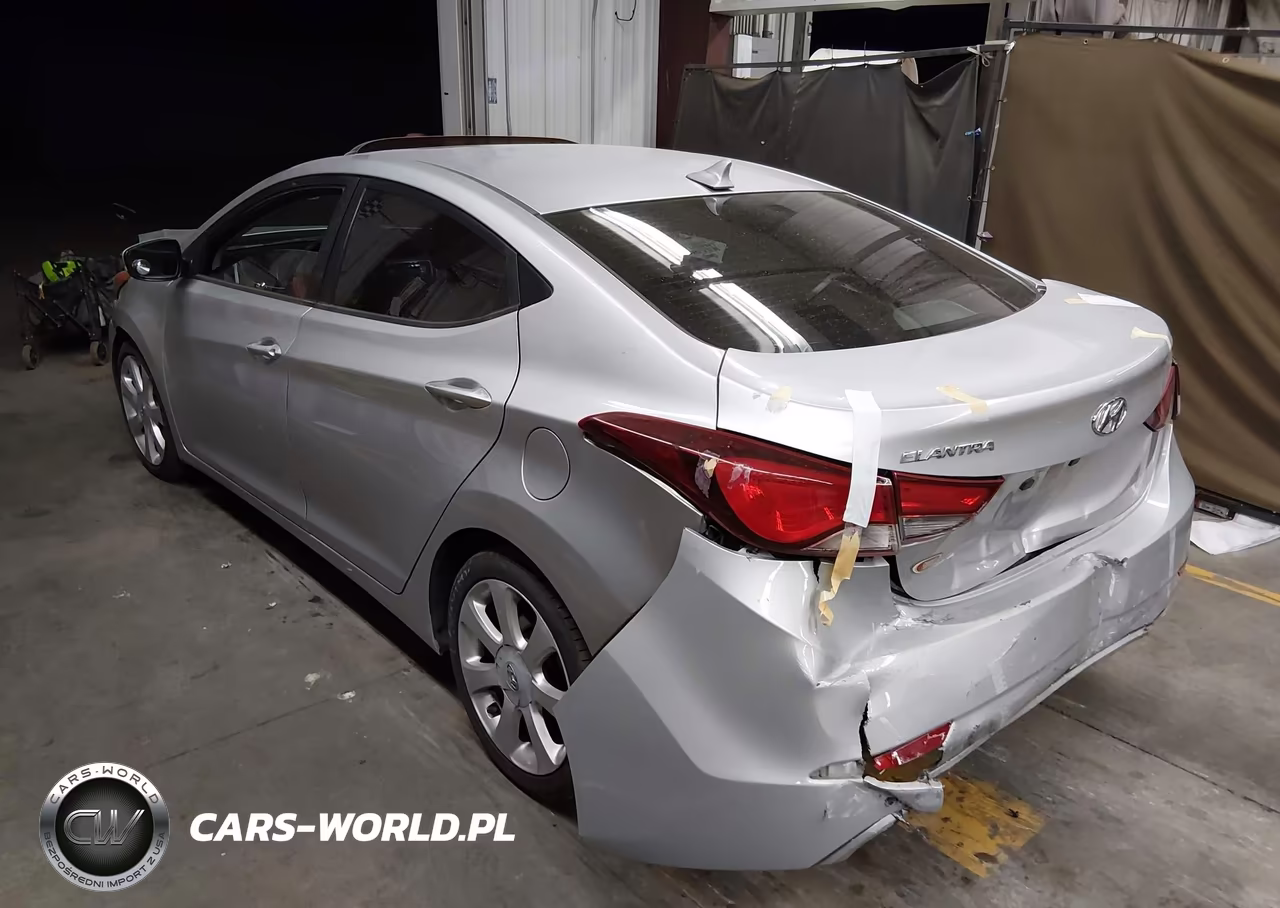 2013 Hyundai Elantra Limited VIN:5NPDH4AE7DH256155 - 3
