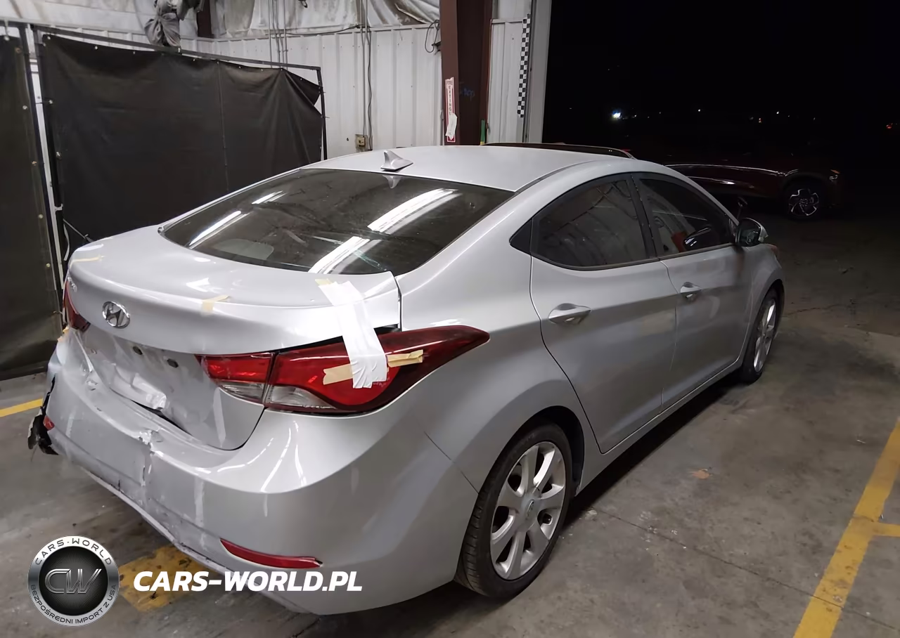 2013 Hyundai Elantra Limited VIN:5NPDH4AE7DH256155 - 4