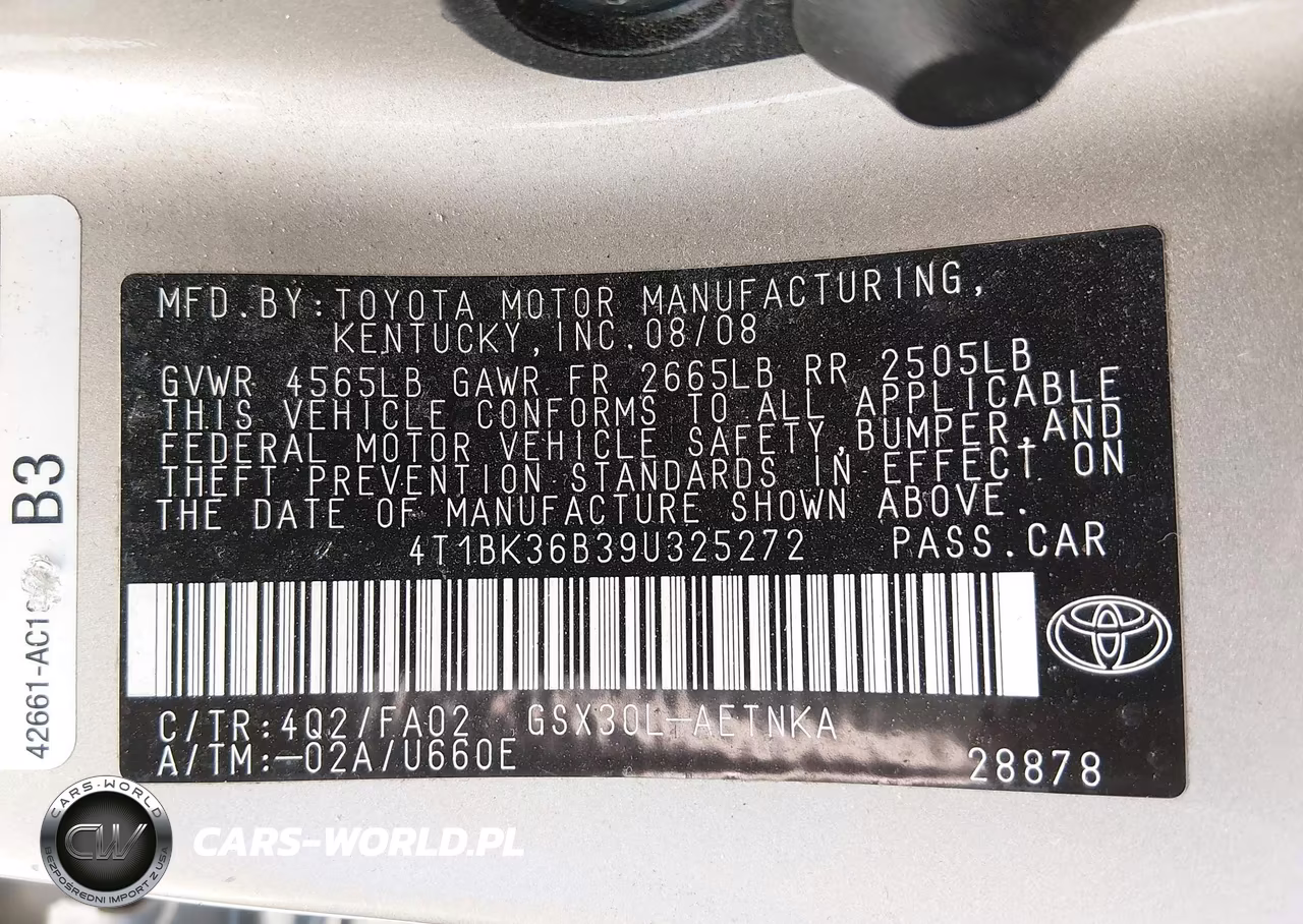 2009 Toyota Avalon Xl VIN:4T1BK36B39U325272 - 9