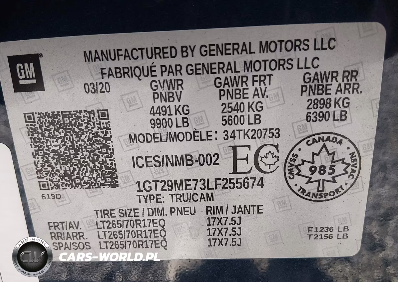 2020 GMC Sierra 2500Hd Sle VIN:1GT29ME73LF255674 - 9