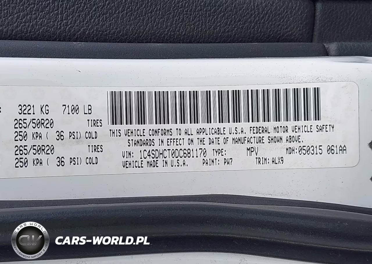 2013 Dodge Durango R-T VIN:1C4SDHCT0DC681170 - 9