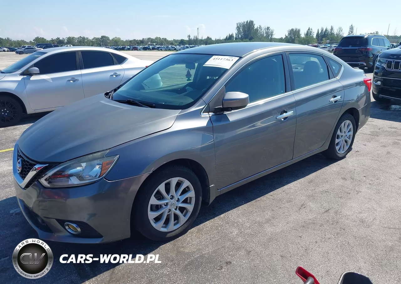 2018 Nissan Sentra Sv VIN:3N1AB7AP8JL627765 - 2