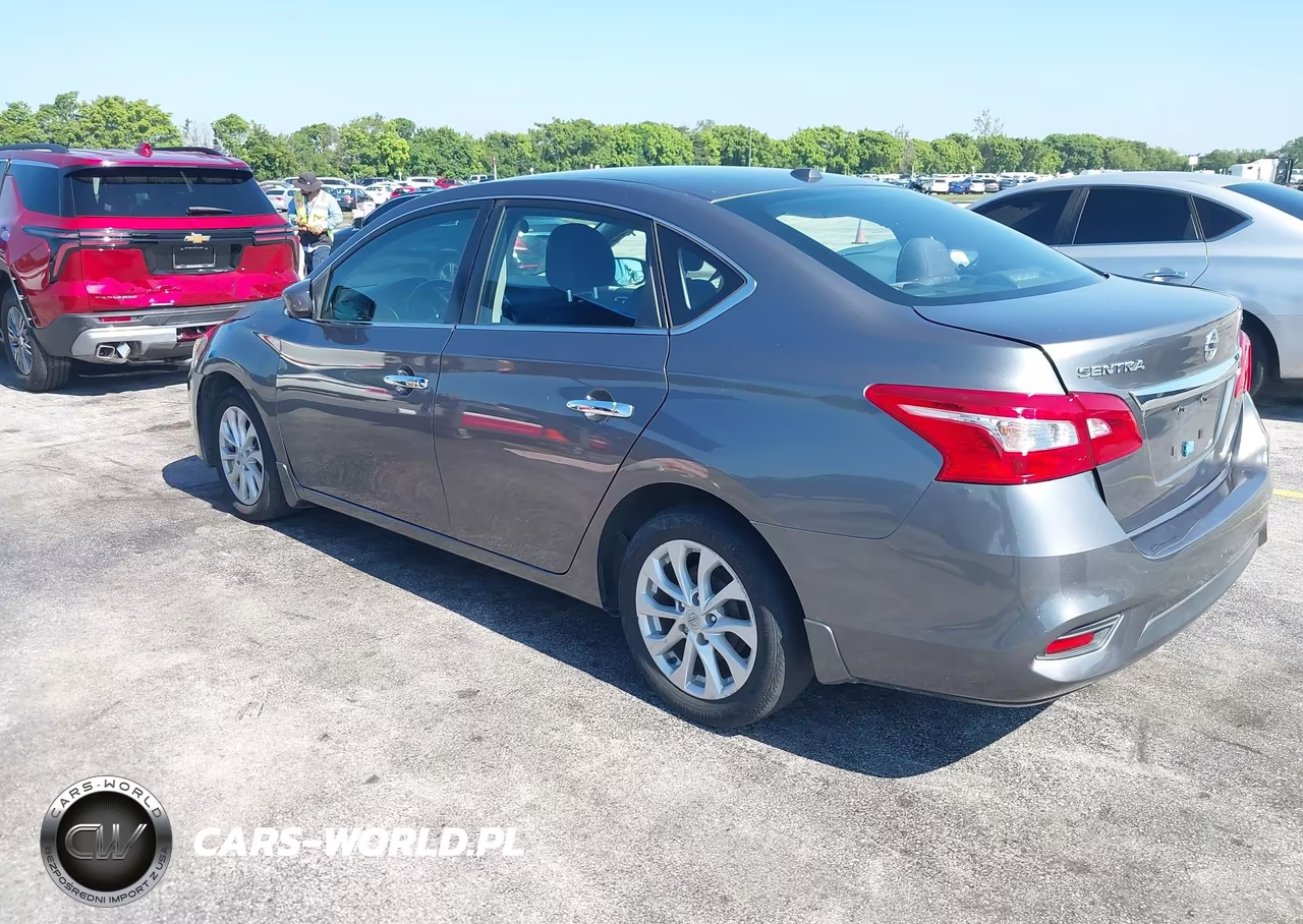 2018 Nissan Sentra Sv VIN:3N1AB7AP8JL627765 - 3